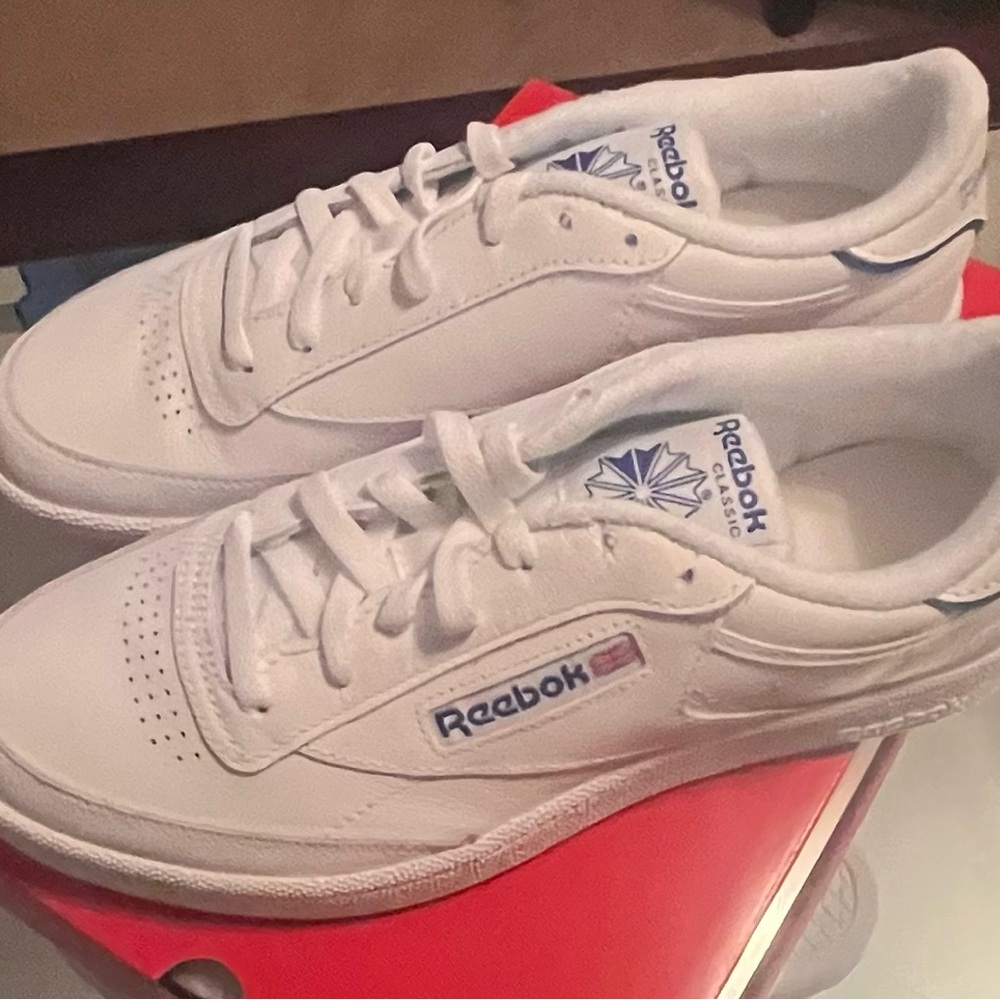 Reebok Red Shoe Box with Logo